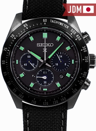 Prospex Speedtimer Solar Chronograph The Black Series Ref. SBDL105