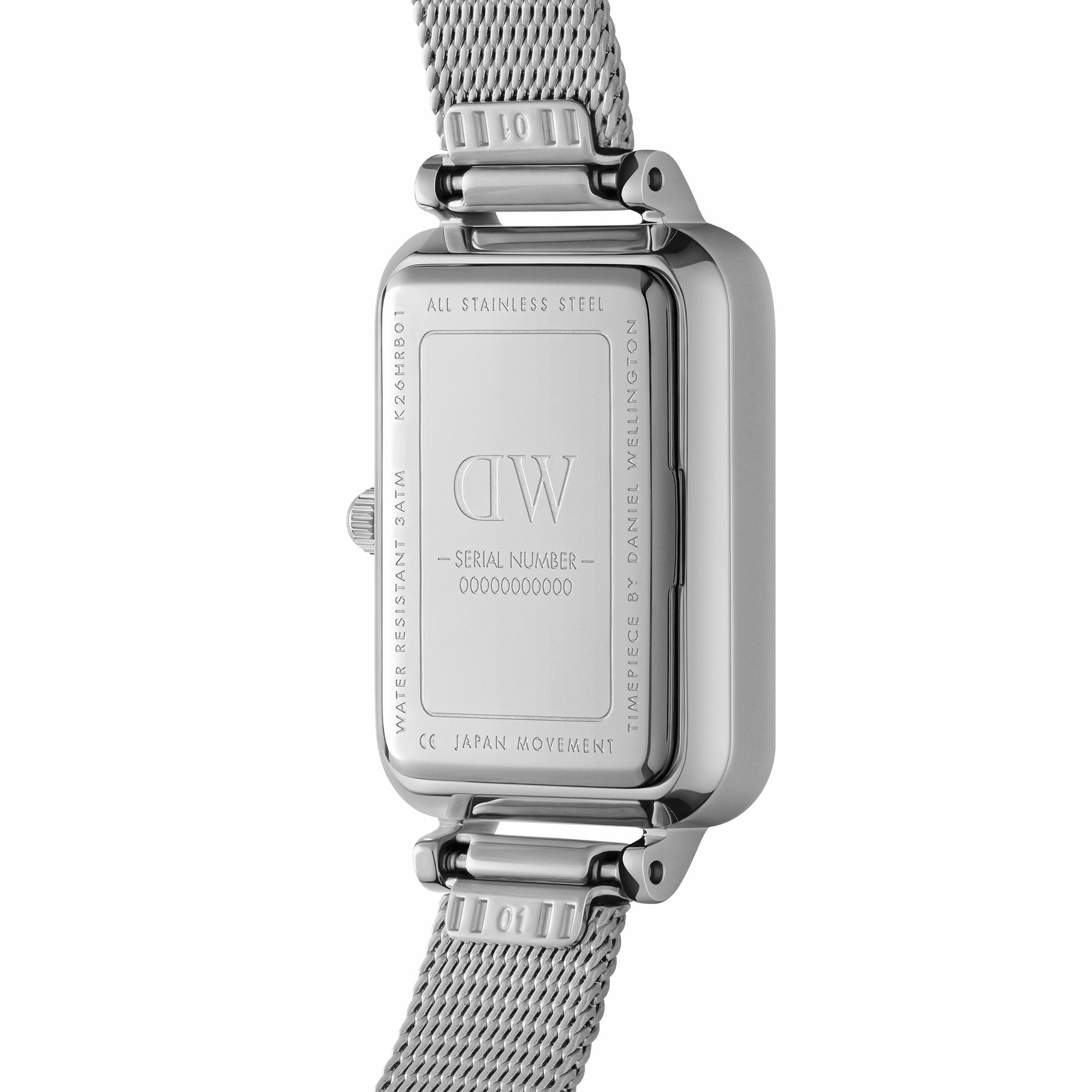 Quadro Roman Numerals Sterling