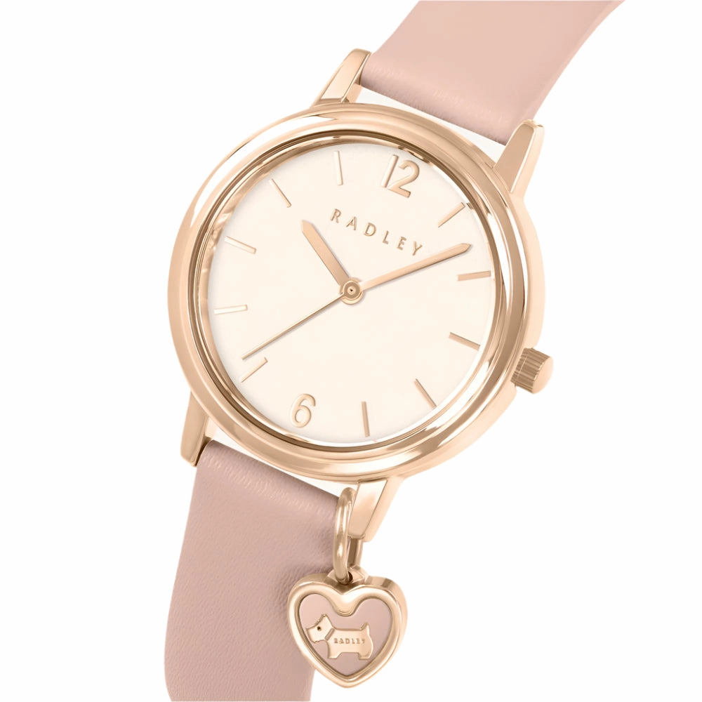 Radley Pink Leather Strap Ladies Watch RY21870A