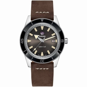 Rado Men's Watch - Captain Cook Automatic Grey Dial Canvas/nylon Strap | R32505016