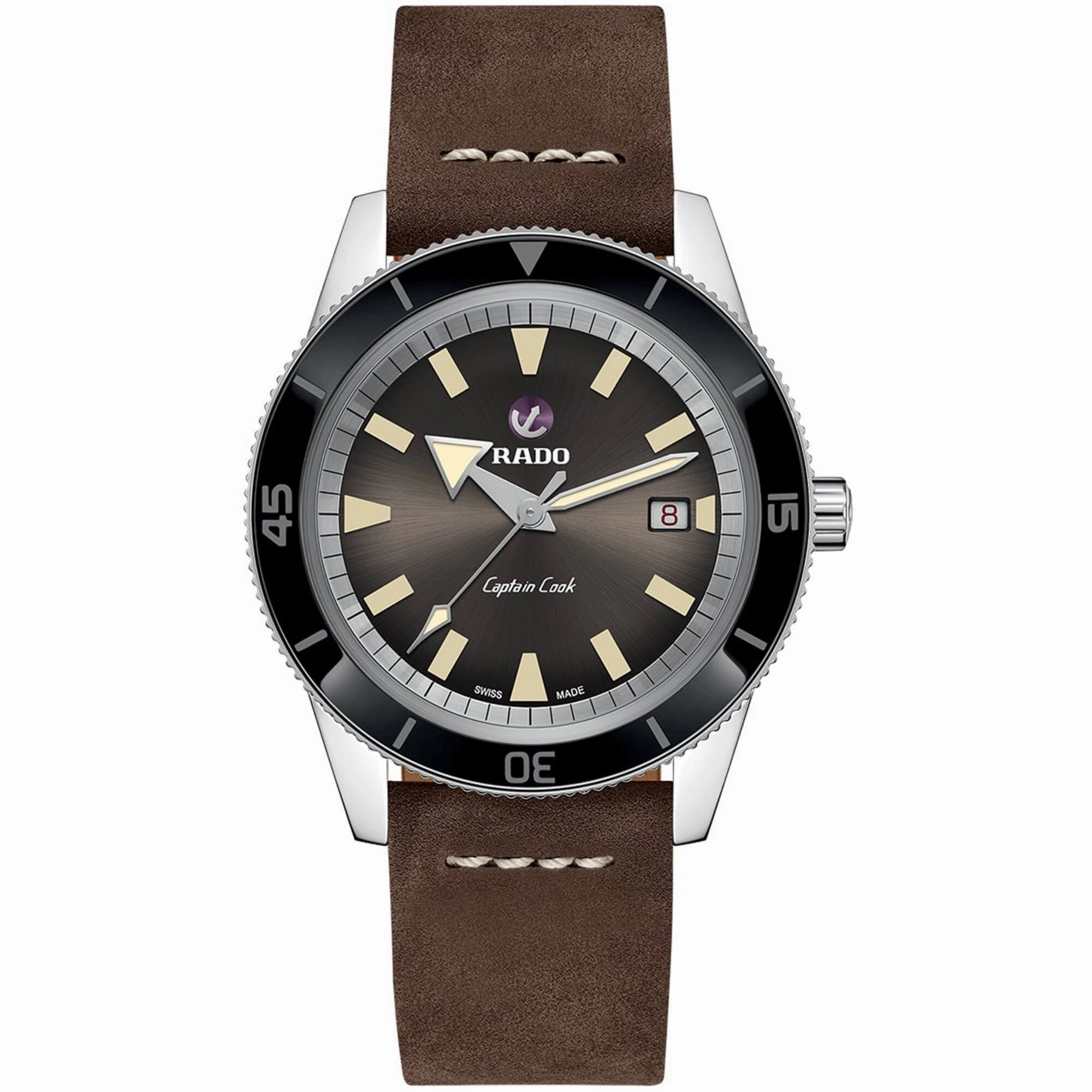 Rado Men's Watch - Captain Cook Automatic Grey Dial Canvas/nylon Strap | R32505016