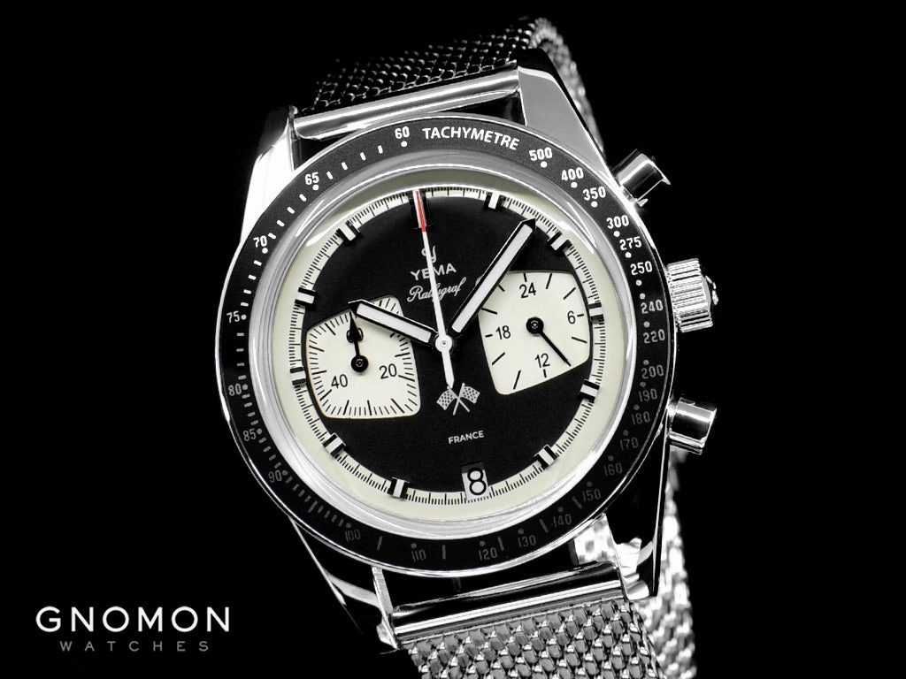 Rallygraf Meca-Quartz Chronograph Reverse Panda - Bracelet