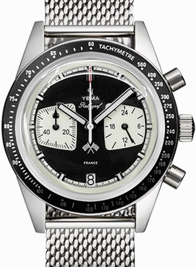 Rallygraf Meca-Quartz Chronograph Reverse Panda - Bracelet