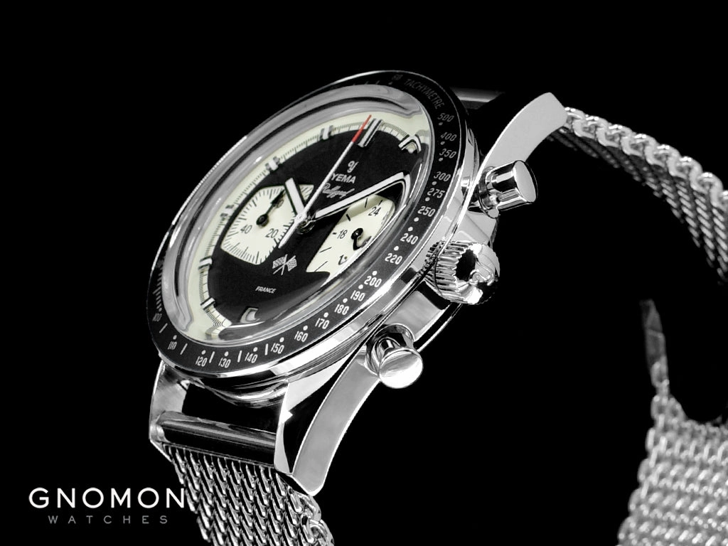 Rallygraf Meca-Quartz Chronograph Reverse Panda - Bracelet