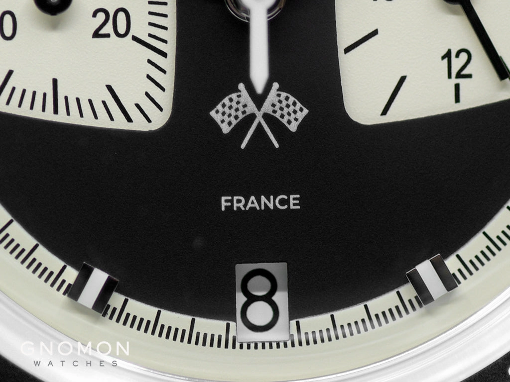 Rallygraf Meca-Quartz Chronograph Reverse Panda - Leather