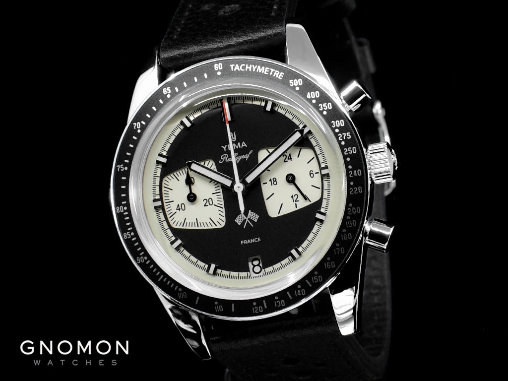 Rallygraf Meca-Quartz Chronograph Reverse Panda - Leather
