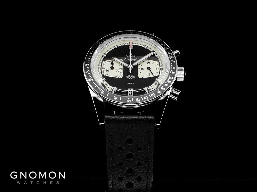 Rallygraf Meca-Quartz Chronograph Reverse Panda - Leather