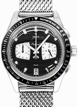 Rallygraf Meca-Quartz II Reverse Panda - Bracelet