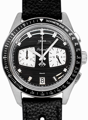 Rallygraf Meca-Quartz II Reverse Panda - Leather