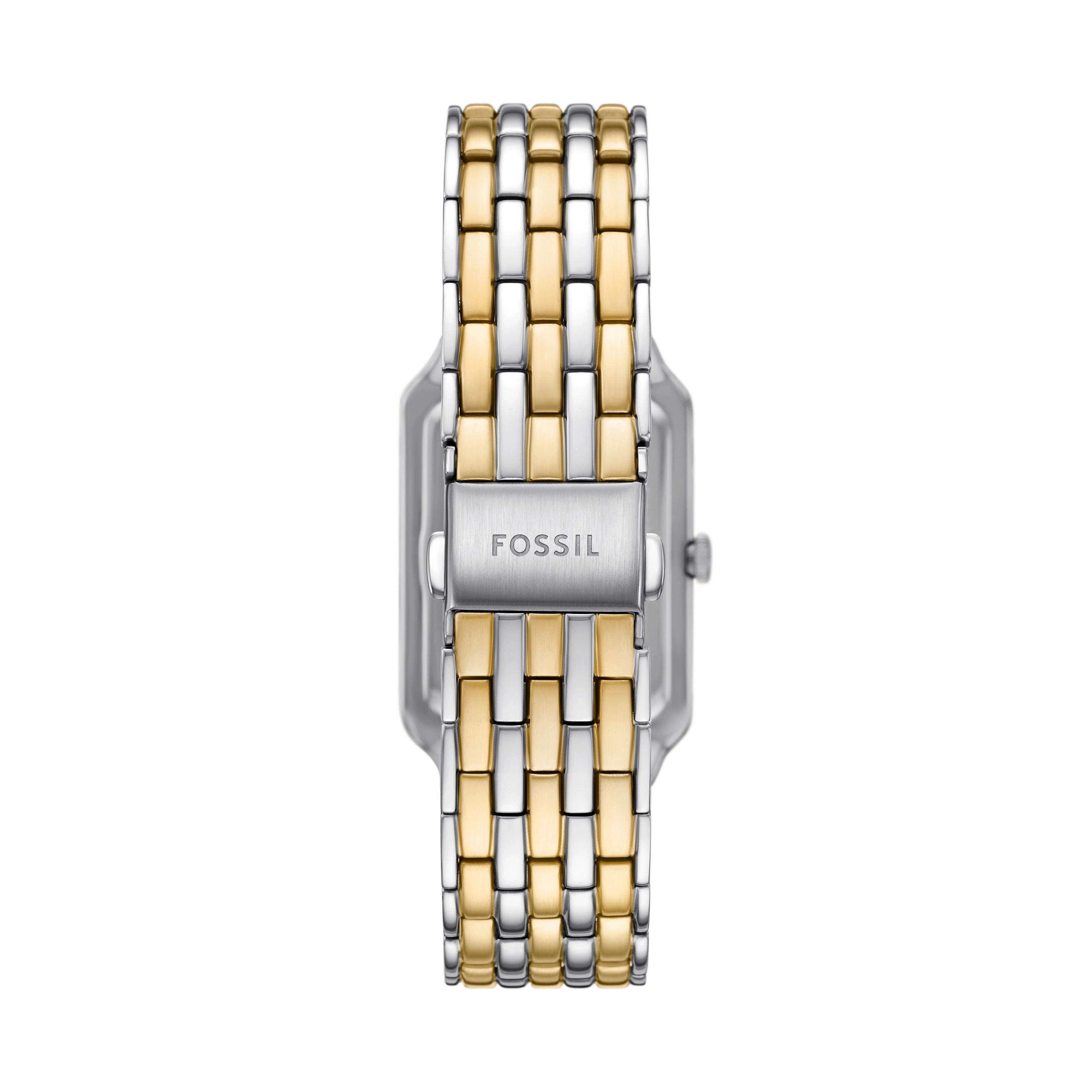 Raquel Sun Moon Multifunction Two-Tone Stainless Steel Watch