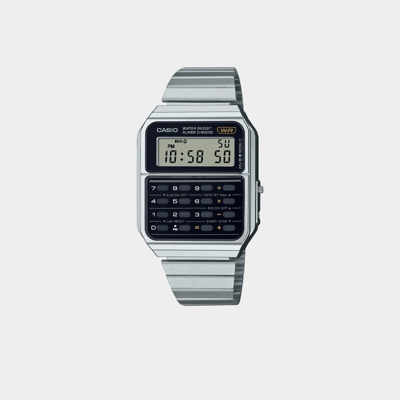 Retro Calculator Silver
