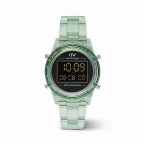 Retro Digital Light Green Light Green