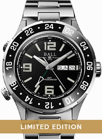Roadmaster Marine GMT Black Ceramic - Ltd Ed 1000pcs Ref. DG3030B-S7CJ-BK
