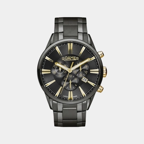 Roamer - 508837 45 85 50 - SUPERIOR CHRONO Stainless Steel Watch For Men's