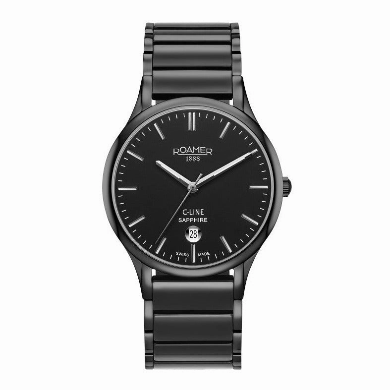ROAMER - 658833 44 55 61 - MENS WRISTWATCH STAINLESS STEEL