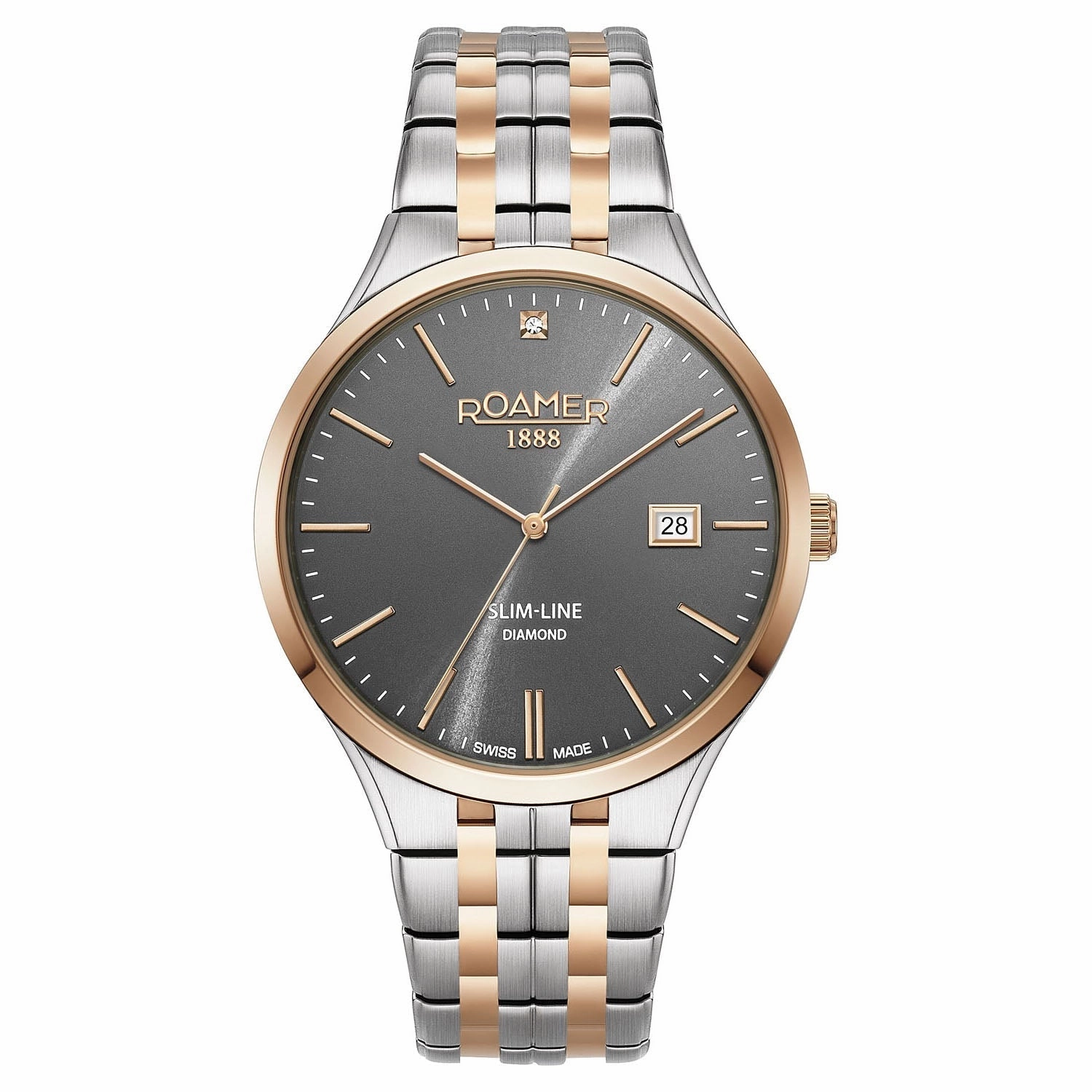 Roamer - 864833 49 55 50 - Slim-Line Analog Men's Watch