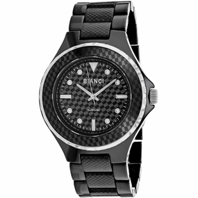 Roberto Bianci Women's Watch - Casaria Quartz Black Dial Ceramic Bracelet | RB2790