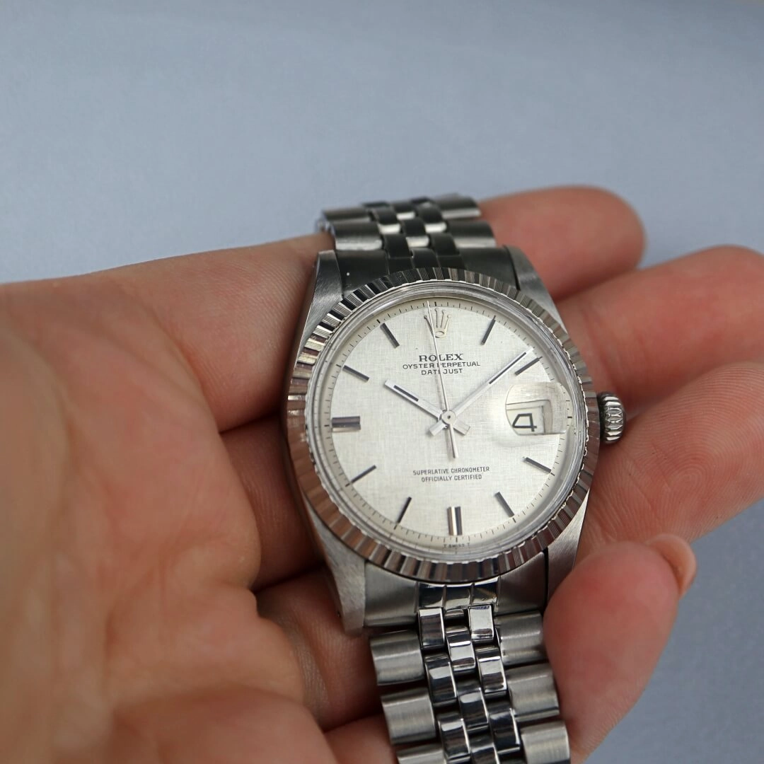 Rolex Datejust 1603 "Linen Dial", 1975