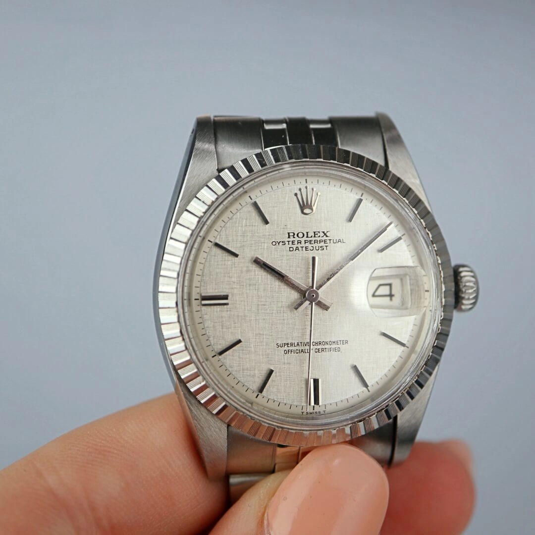 Rolex Datejust 1603 "Linen Dial", 1975