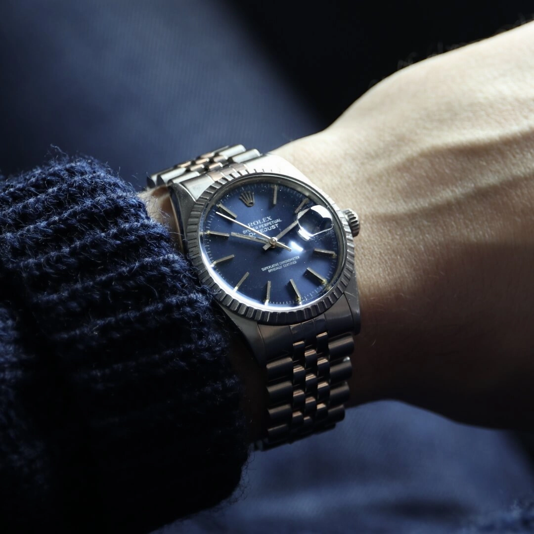 Rolex Datejust Ref. 16030, Rare Blue Sunburst Dial, 1981