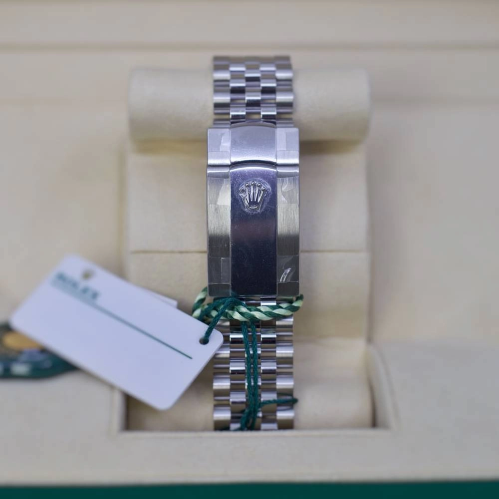 Rolex Datejust Wimbledon  41mm - Ref: 126334-0022 - Slate Grey Dial, Stainless Steel Jubilee Bracelet Men's Watch