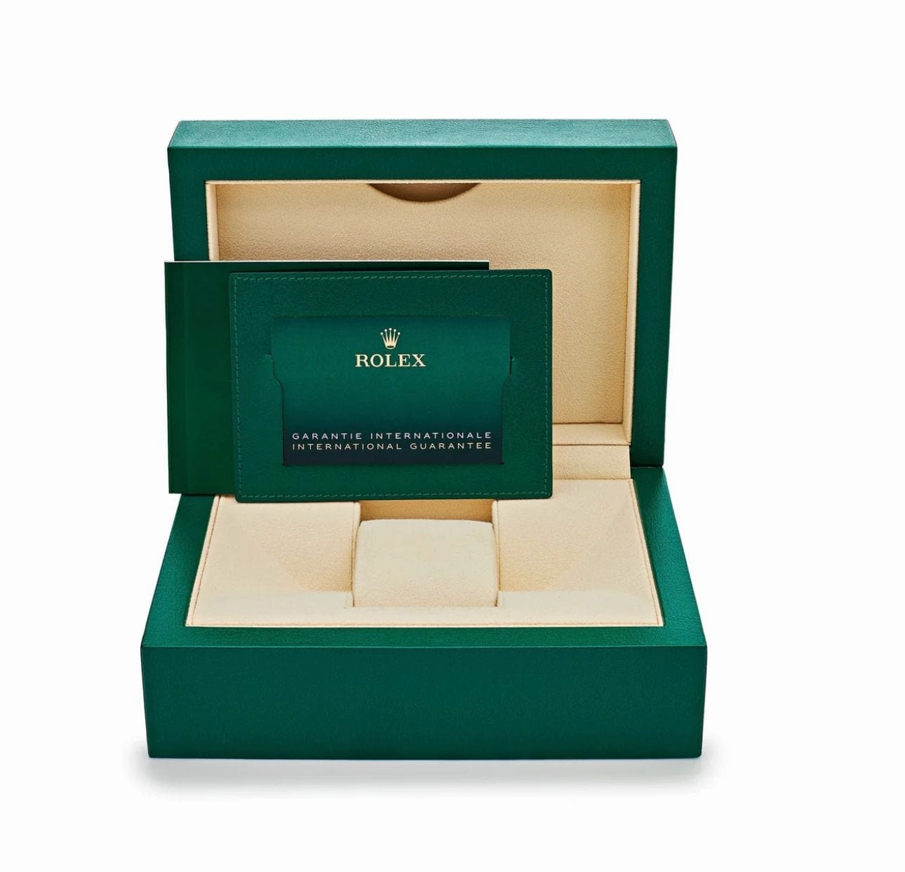 Rolex Day-Date 40 228235 Rose Gold Green Roman Dial Diamond Bezel
