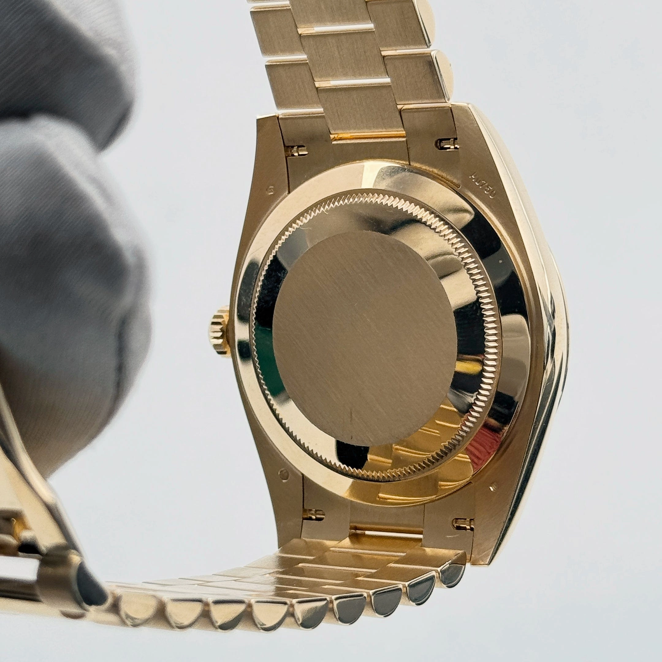 Rolex Day-Date 40 228238 Yellow Gold Green Roman Numerals Dial (2022)