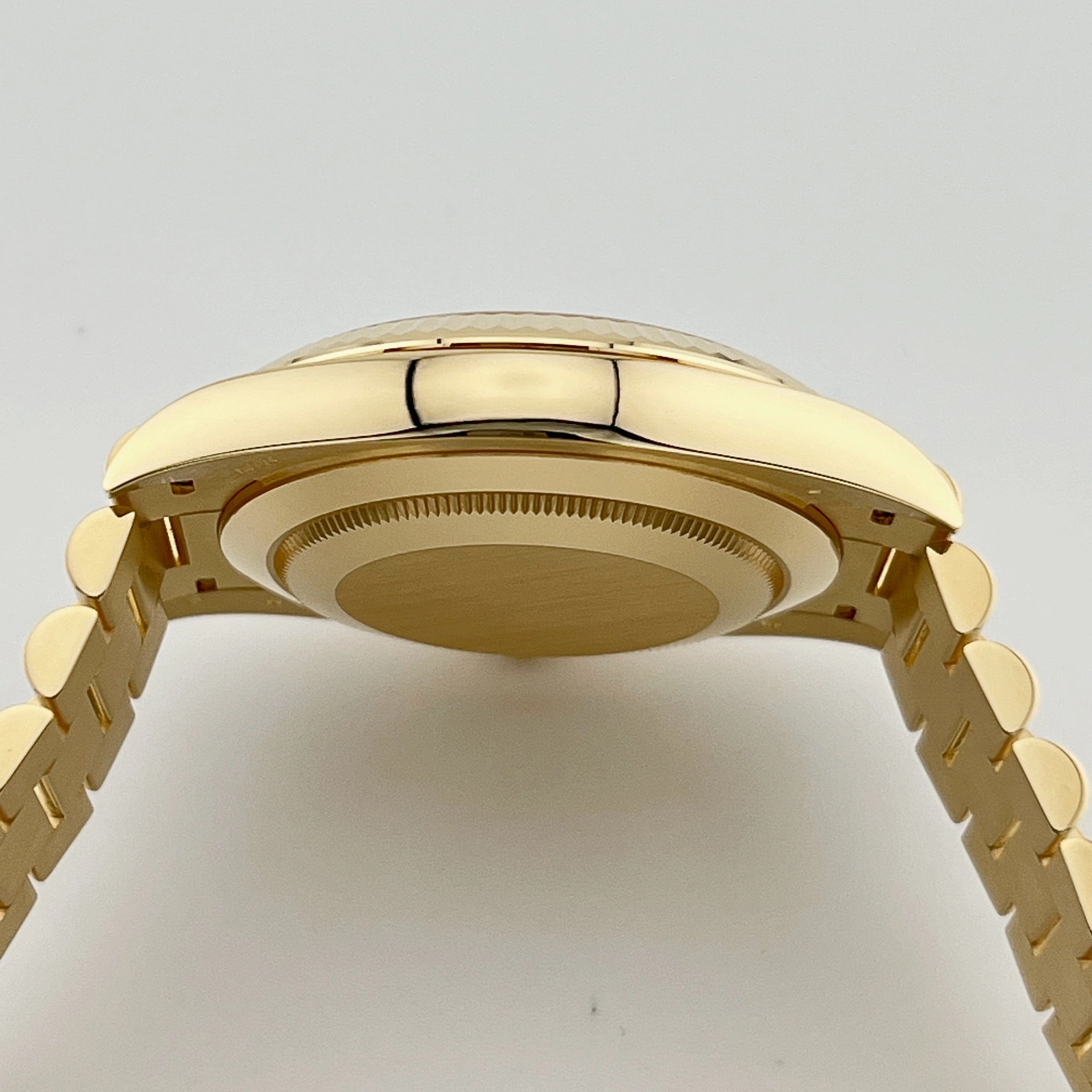 Rolex Day-Date 40 228238 Yellow Gold Green Roman Numerals Dial (2023)