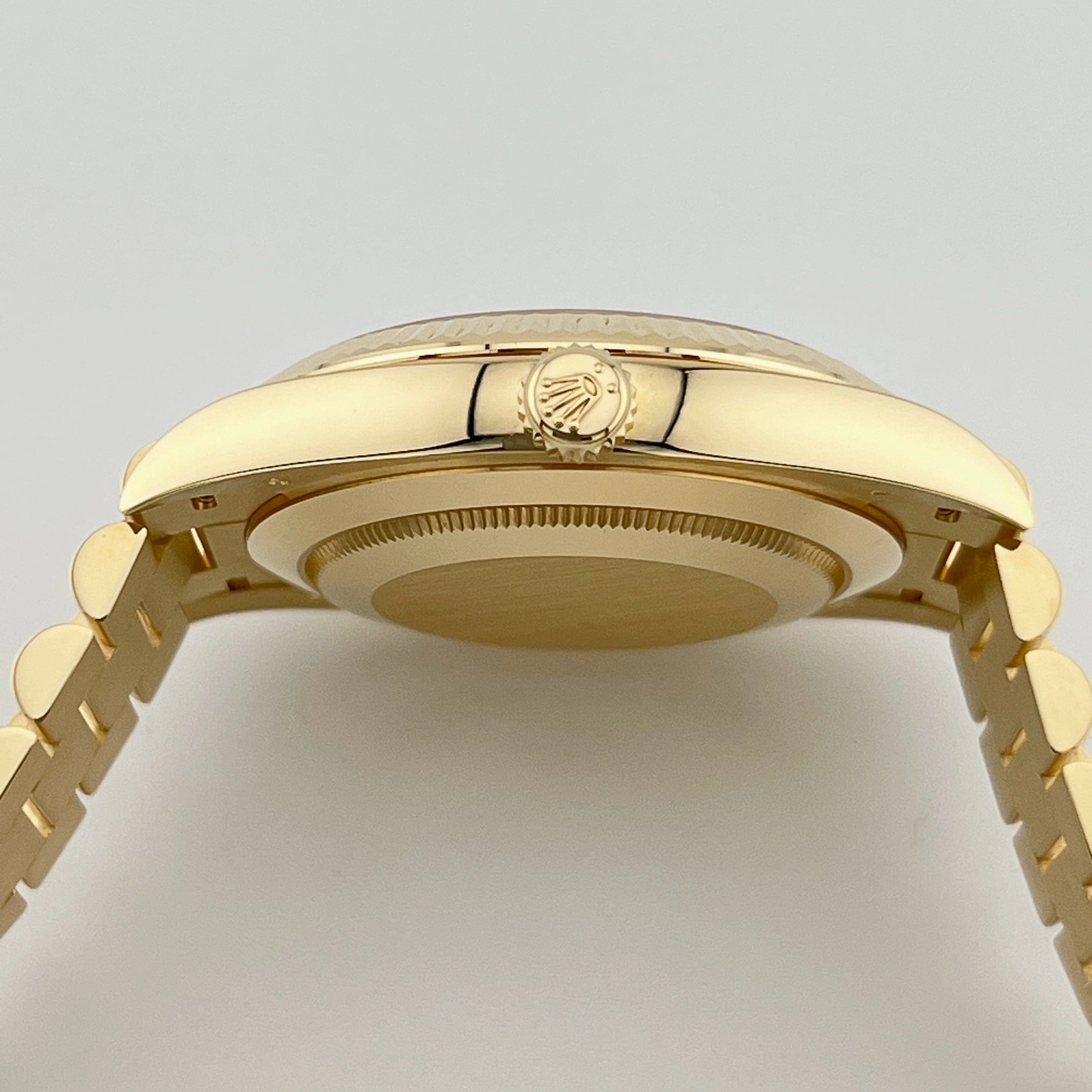 Rolex Day-Date 40 228238 Yellow Gold Green Roman Numerals Dial (2023)