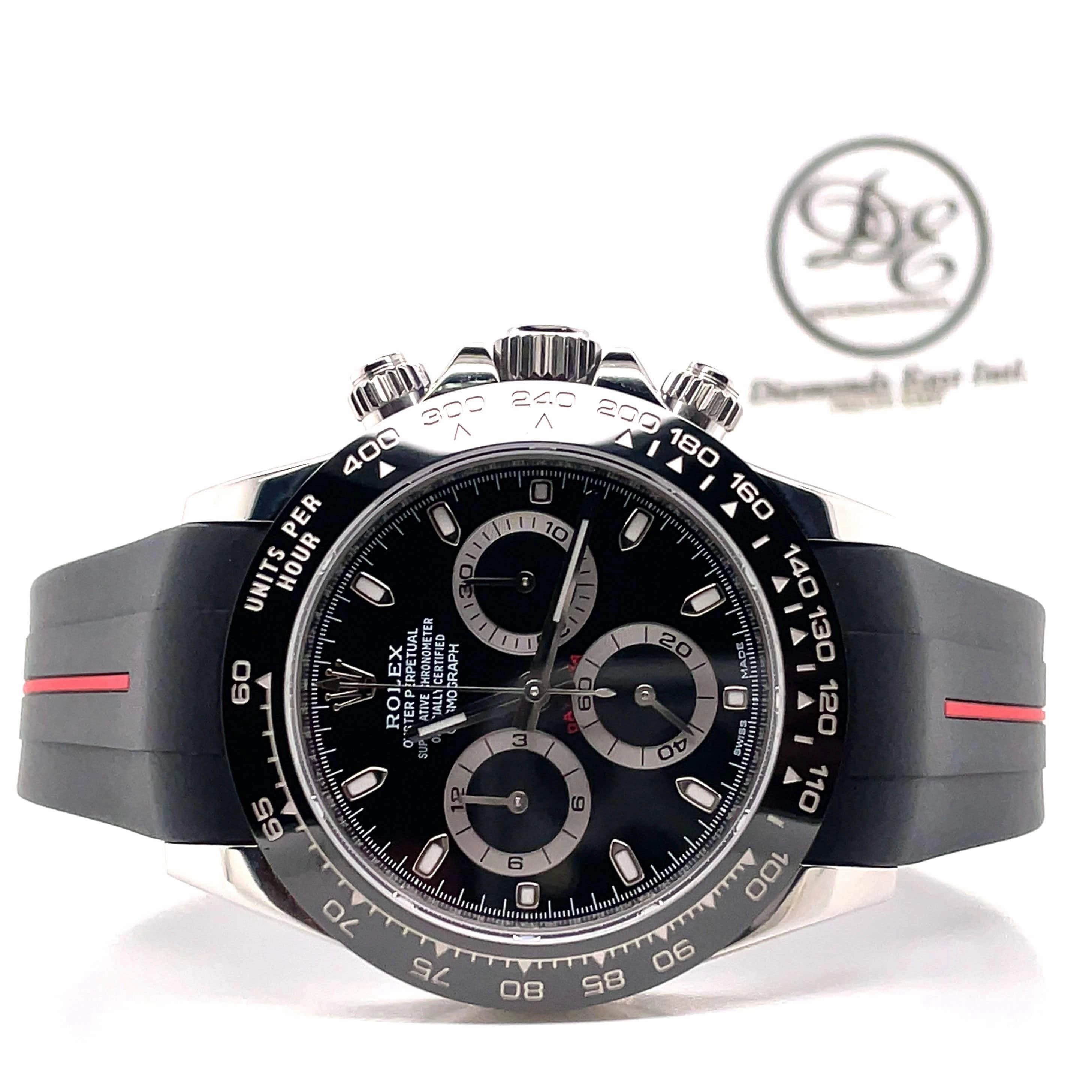 Rolex Daytona 116500 LN with Rubber B & Oyster Band Box / Papers Mint
