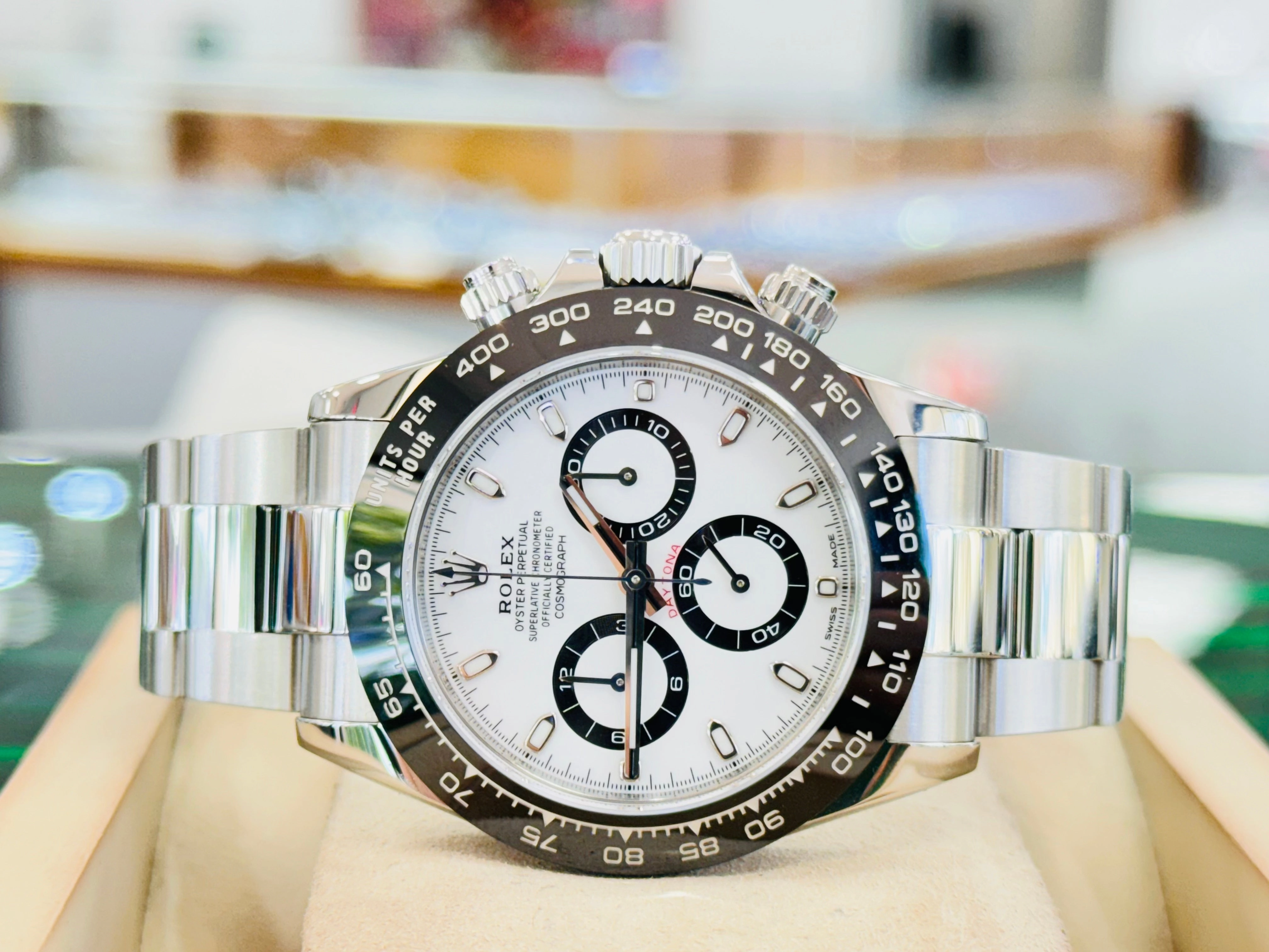 Rolex Daytona 116500LN Panda Chronograph Watch Box and Papers MINT