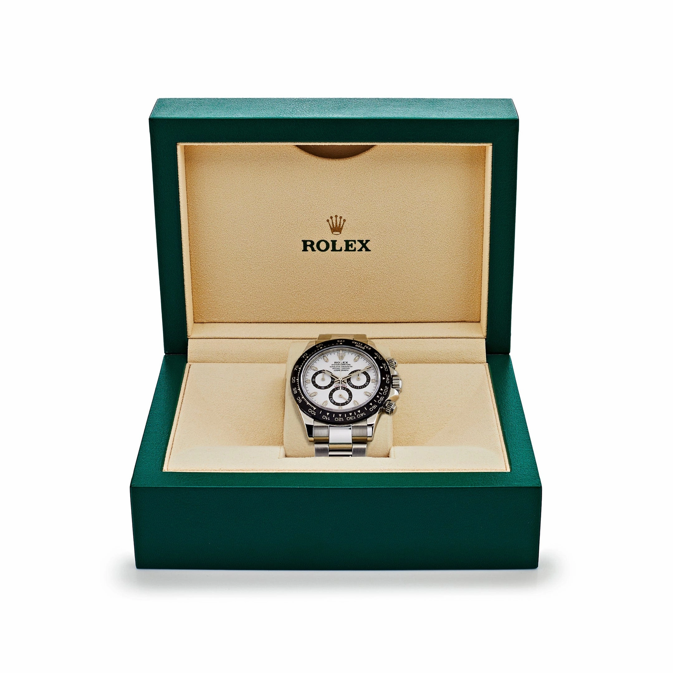 Rolex Daytona 116500LN Stainless Steel White Panda Dial (2020)