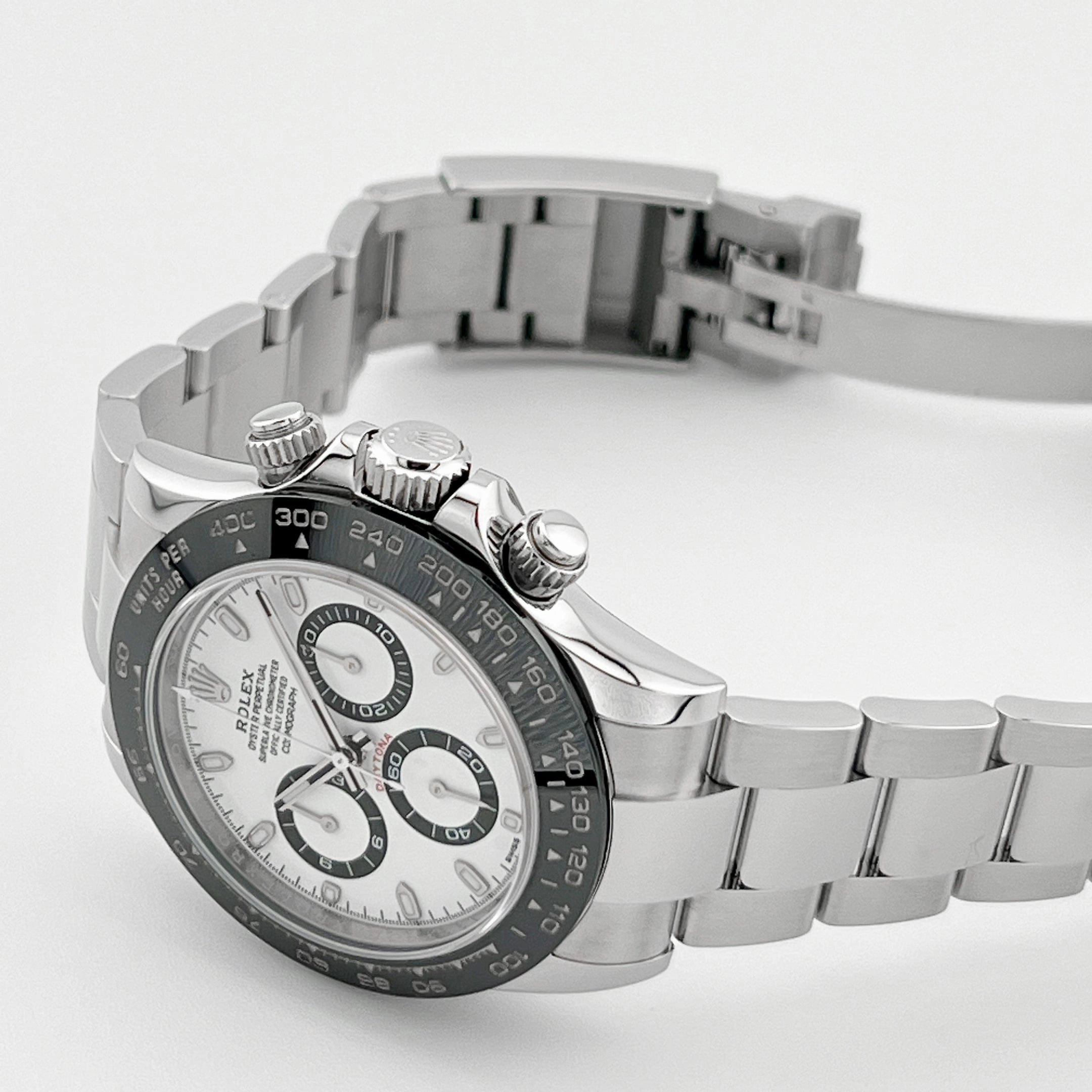 Rolex Daytona 116500LN Stainless Steel White Panda Dial (2020)