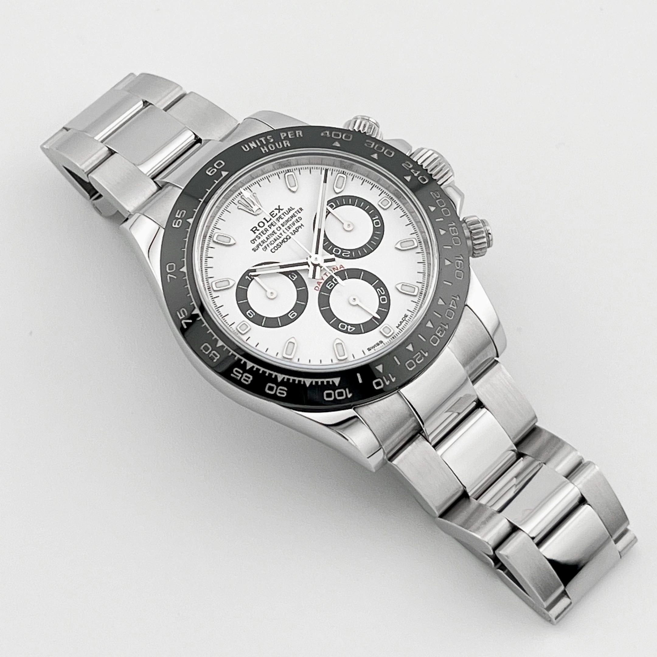 Rolex Daytona 116500LN Stainless Steel White Panda Dial (2020)