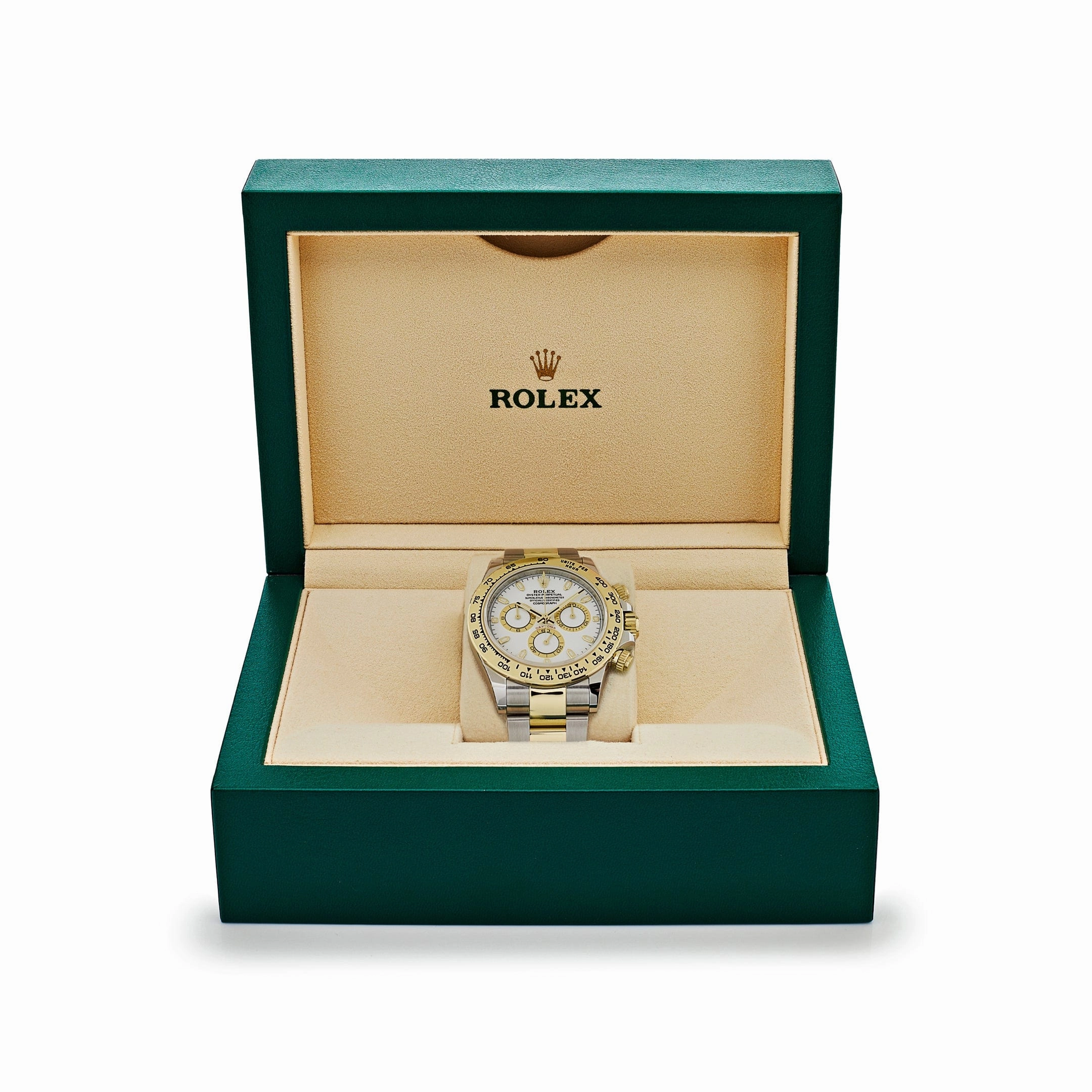 Rolex Daytona 116503 Two-Tone Yellow Gold Stainless Steel White Dial (2022)