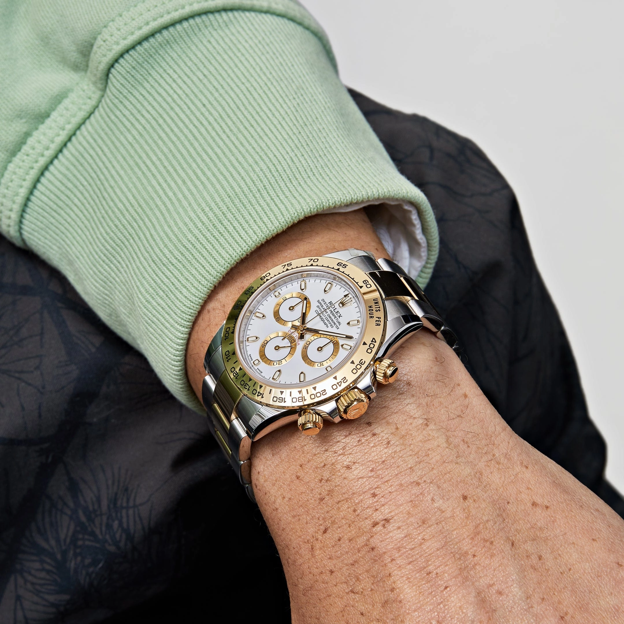 Rolex Daytona 116503 Two-Tone Yellow Gold Stainless Steel White Dial (2022)