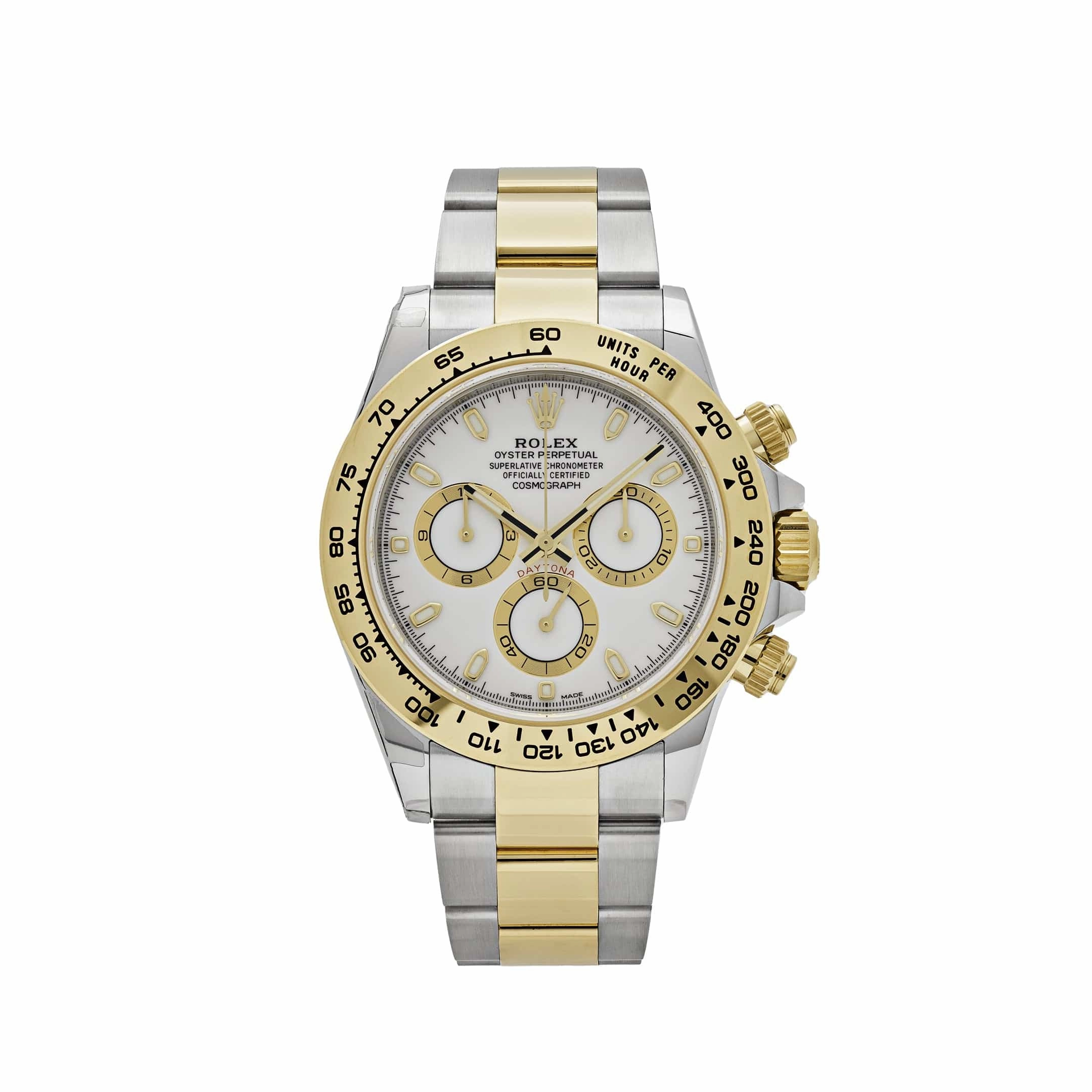 Rolex Daytona 116503 Two-Tone Yellow Gold Stainless Steel White Dial (2022)