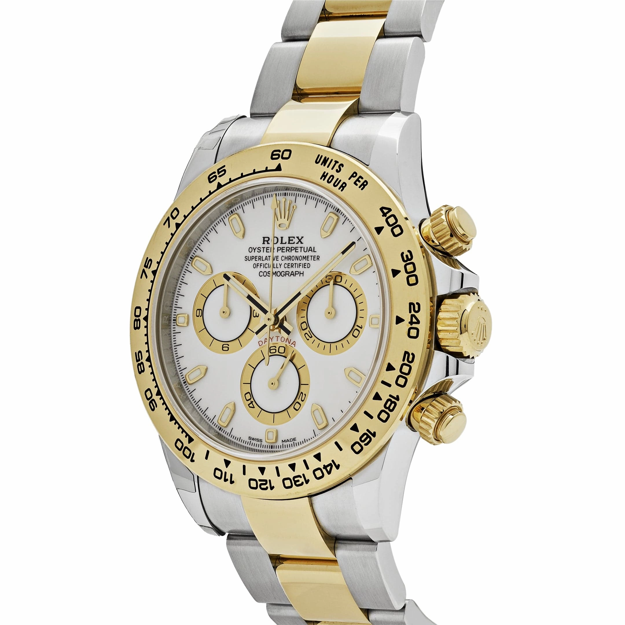 Rolex Daytona 116503 Two-Tone Yellow Gold Stainless Steel White Dial (2022)