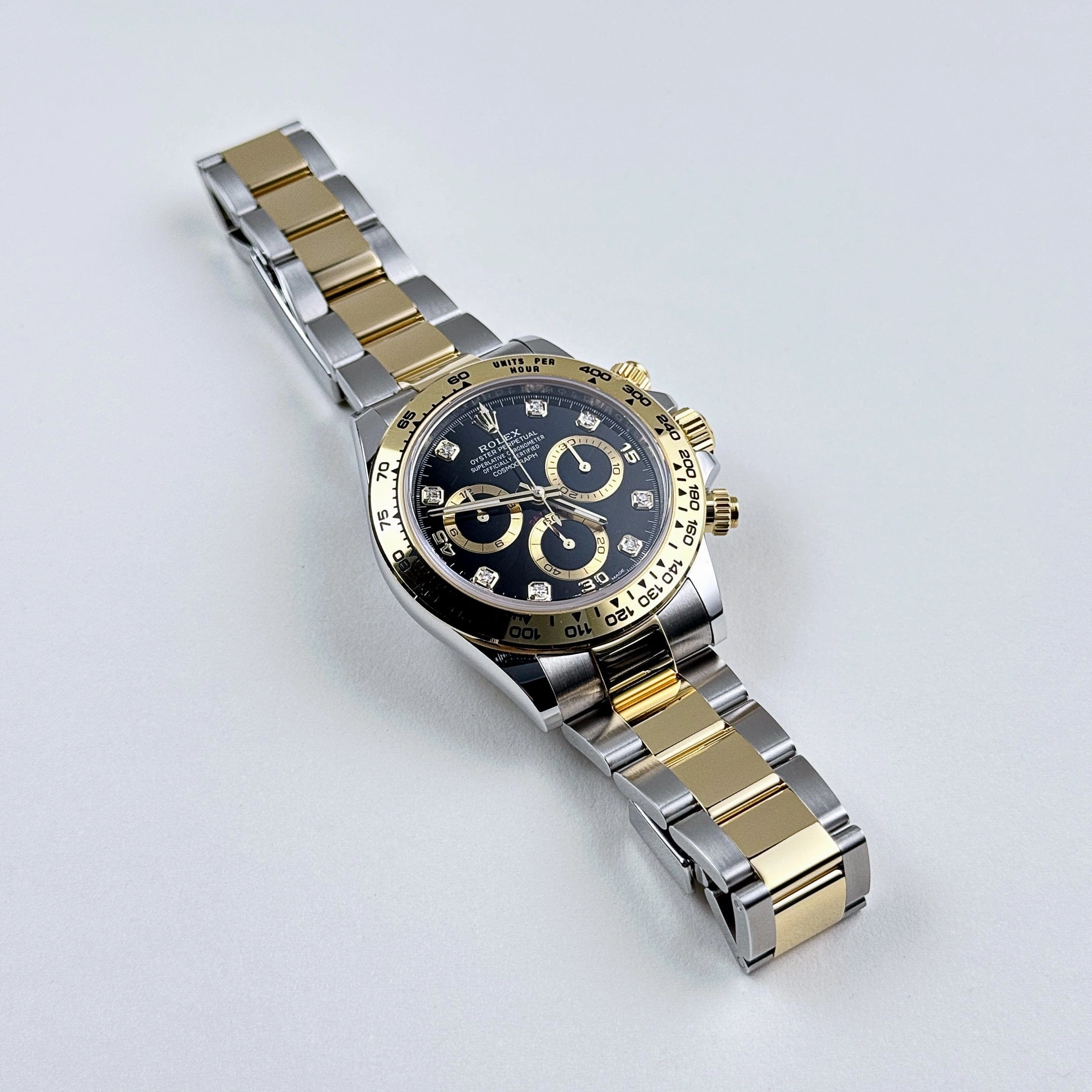 Rolex Daytona 116503 Yellow Gold Stainless Steel Black Diamond Dial (2022)