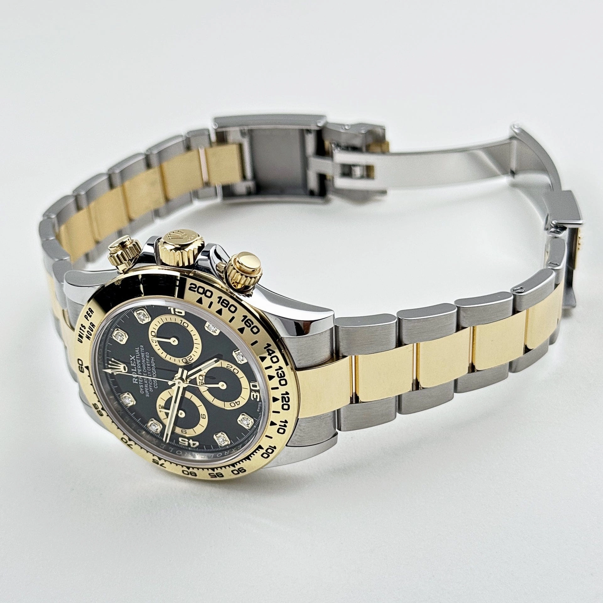 Rolex Daytona 116503 Yellow Gold Stainless Steel Black Diamond Dial (2022)