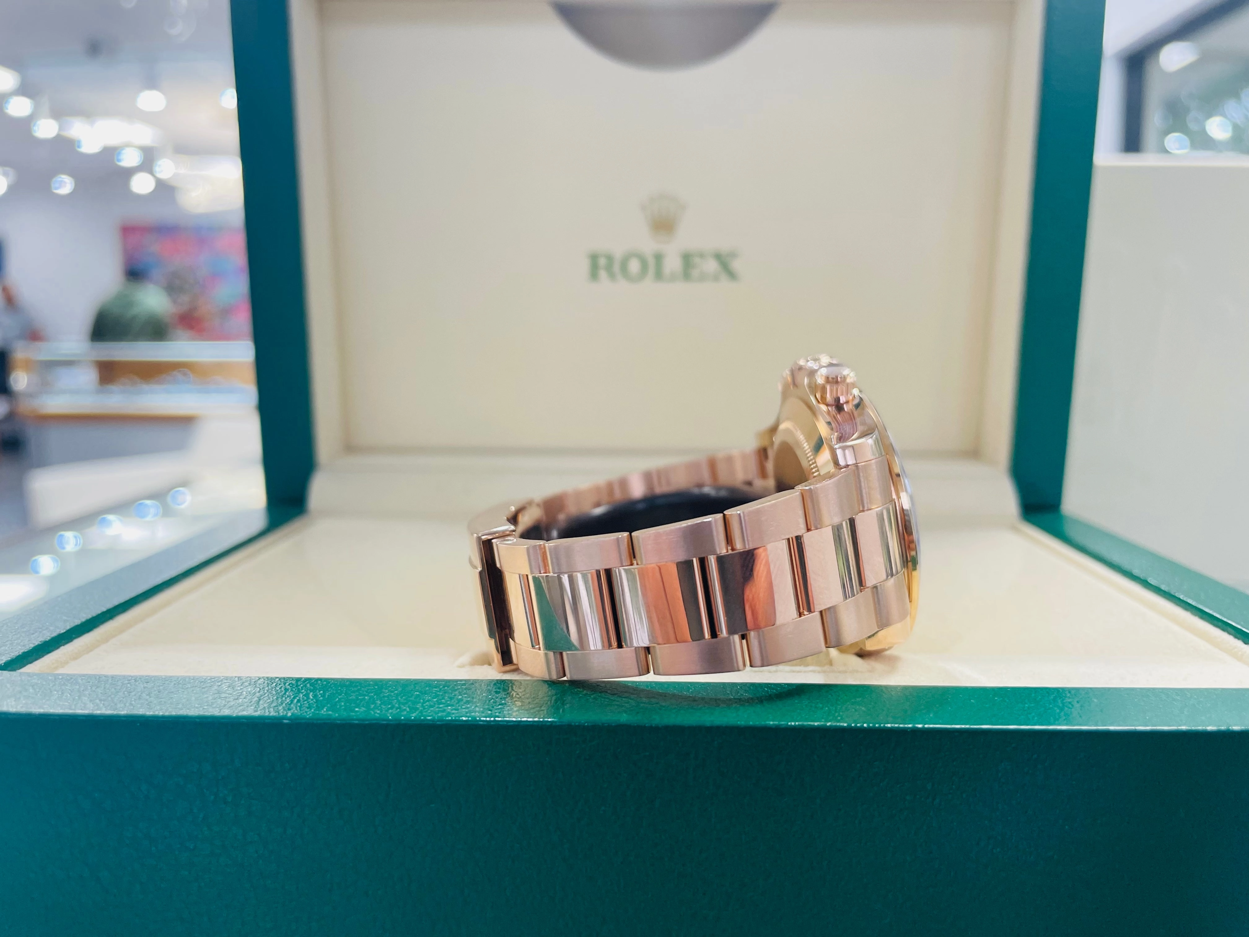Rolex Daytona 116505 Rose Gold Chocolate Arabic Dial PreOwned