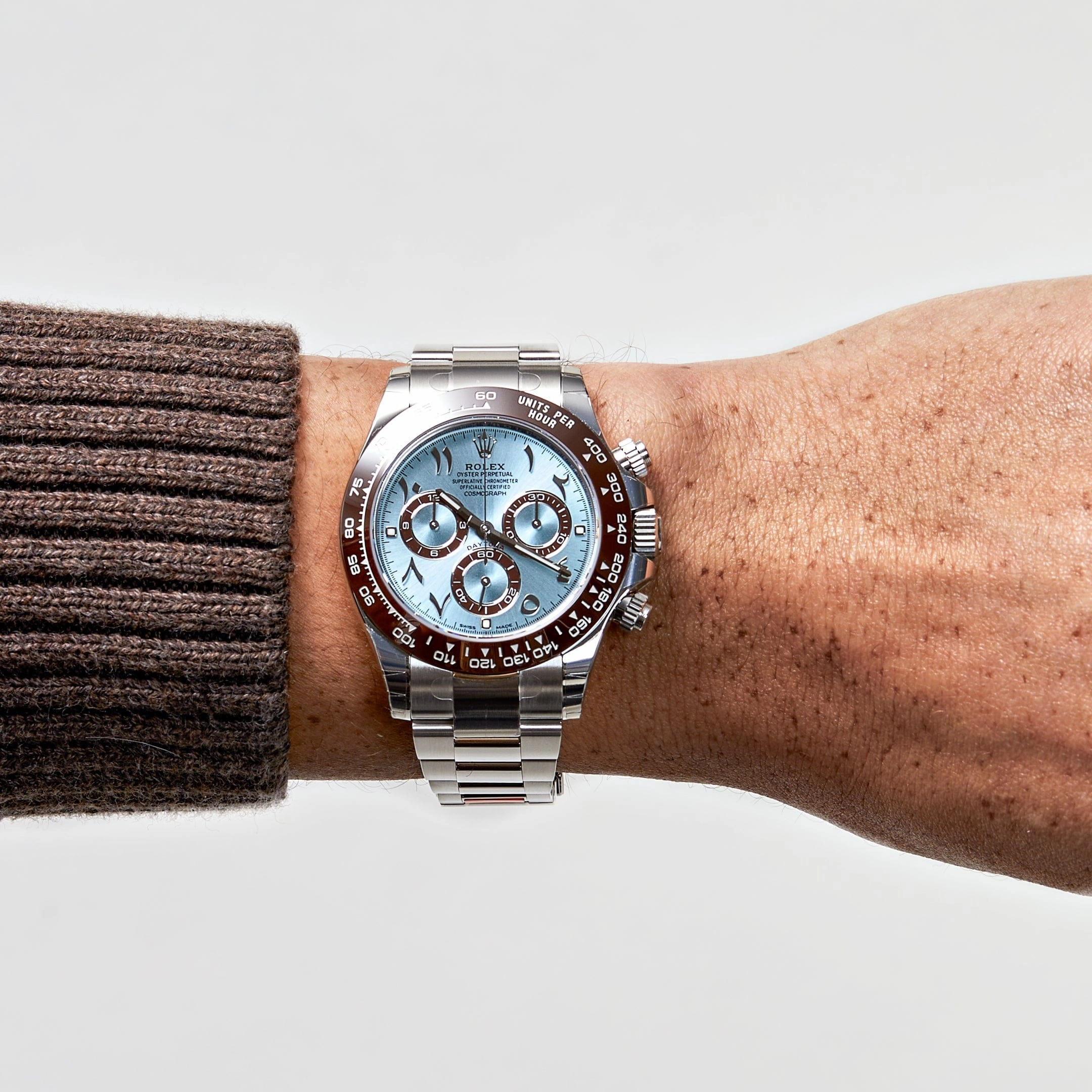 Rolex Daytona 116506 Platinum Ice Blue Arabic Dial (2023)
