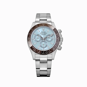 Rolex Daytona 116506 Platinum Ice Blue Baguette Diamond Dial (2022)