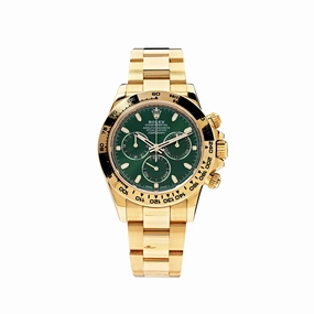 Rolex Daytona 116508 'John Mayer' Yellow Gold Green Dial (2019)