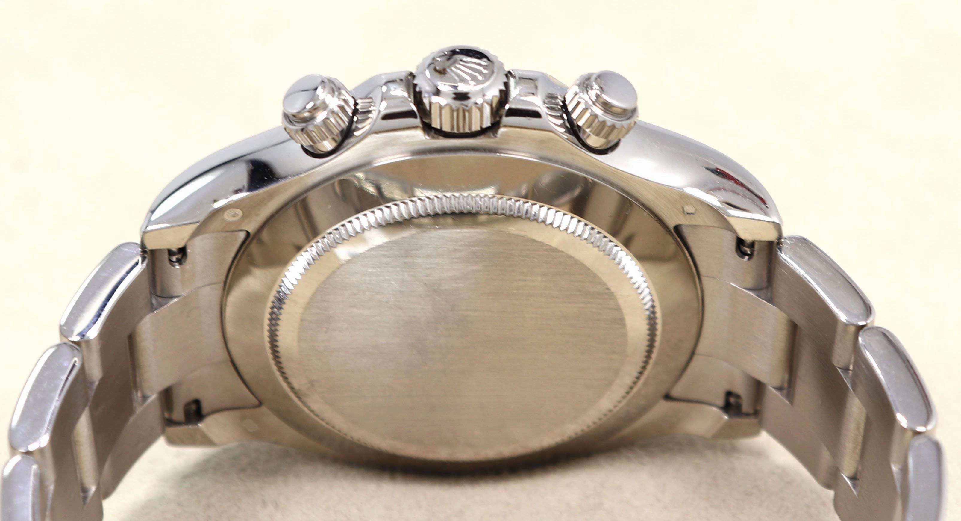 Rolex Daytona 116509 Cosmograph 18k White Gold SIlver Racing Dial BOX/PAPERS