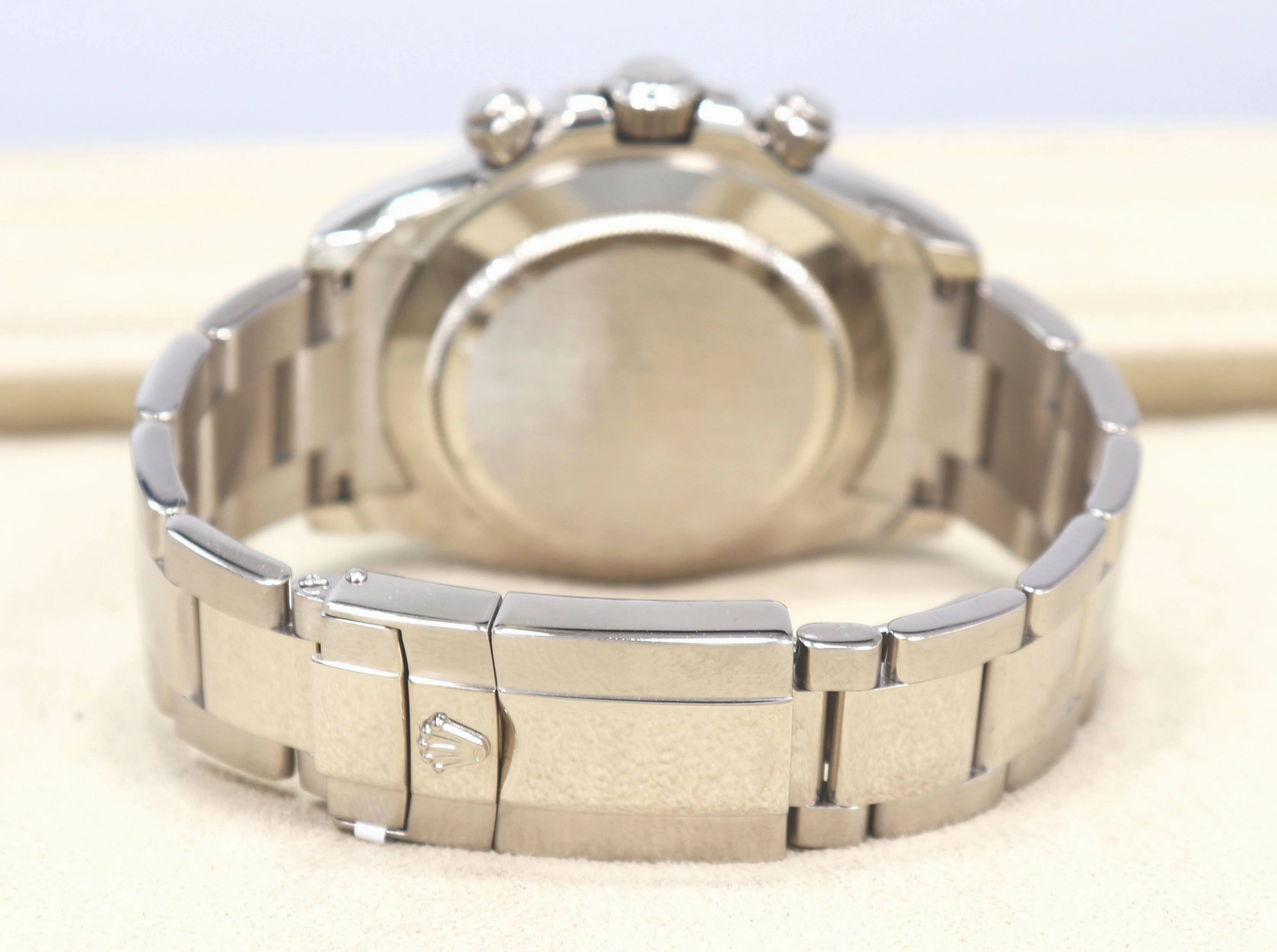 Rolex Daytona 116509 Cosmograph 18k White Gold SIlver Racing Dial BOX/PAPERS