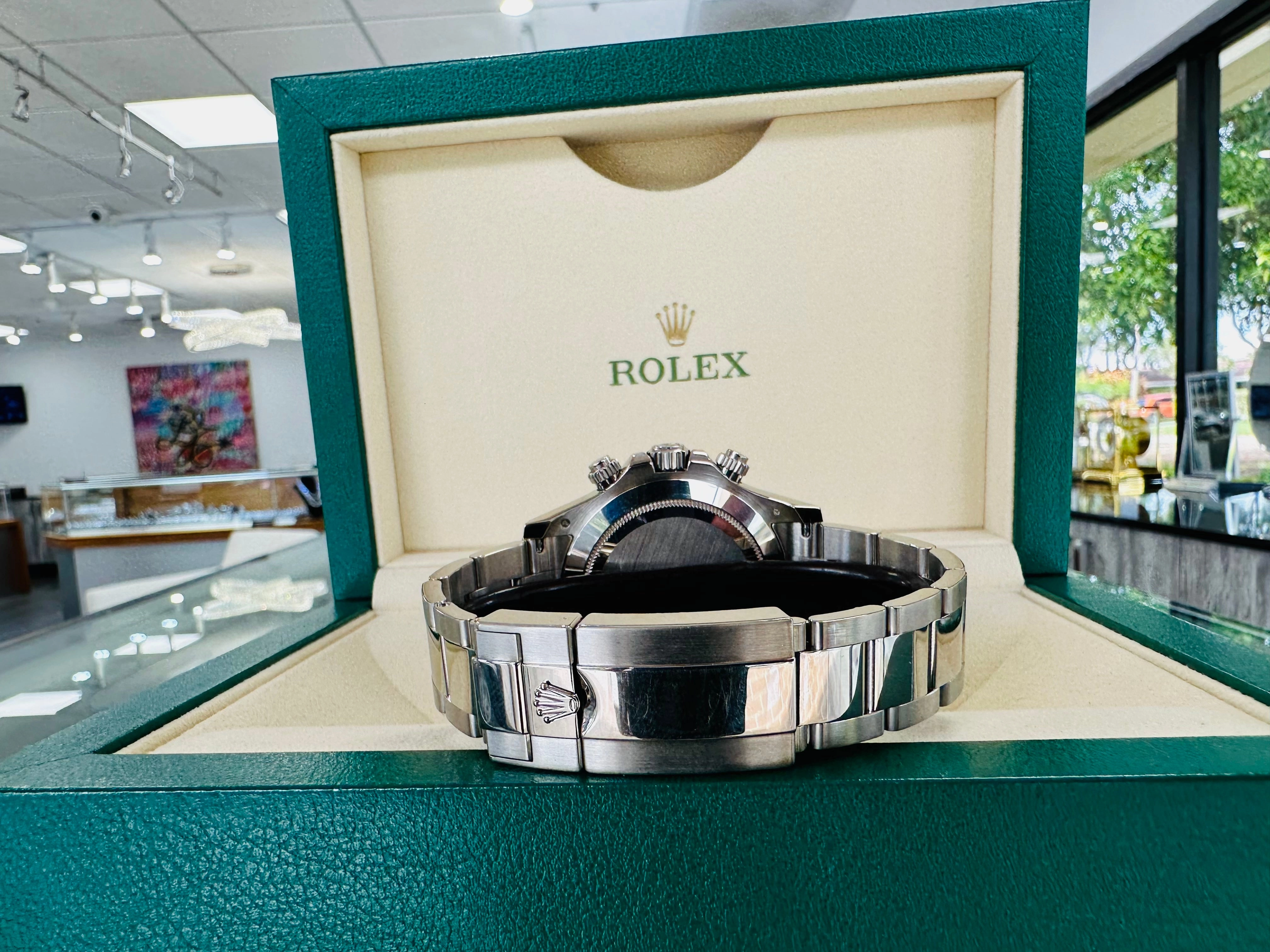 Rolex Daytona 116509 Cosmograph White Gold Panda Box and Papers PreOwned