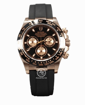 Rolex Daytona 116515 18K Rose Gold Cosmograph Oysterflex  Box and Papers PreOwned