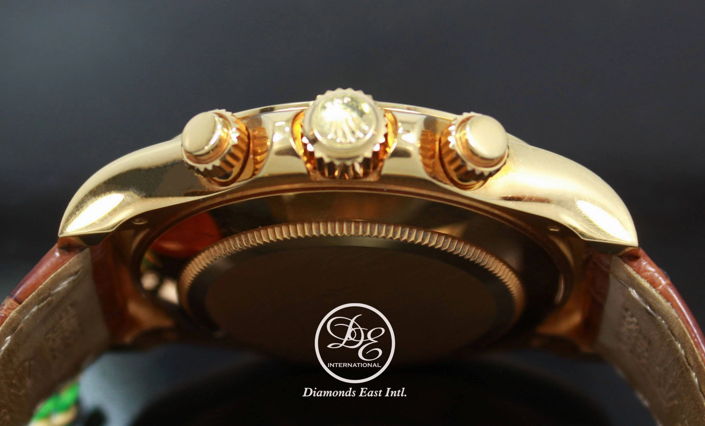 Rolex Daytona 116518 18K Yellow Gold Oyster Perpetual Cosmograph
