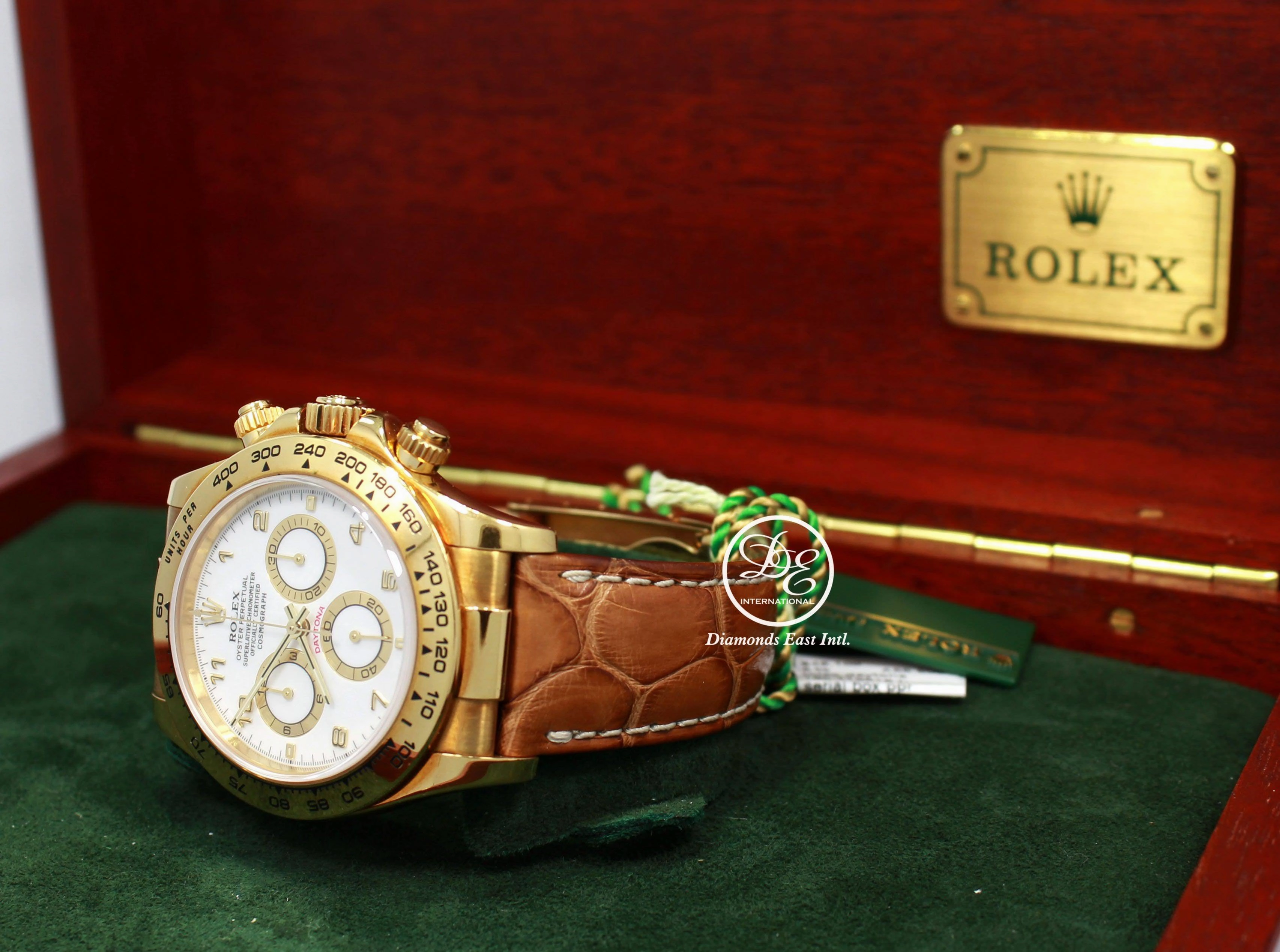Rolex Daytona 116518 18K Yellow Gold Oyster Perpetual Cosmograph